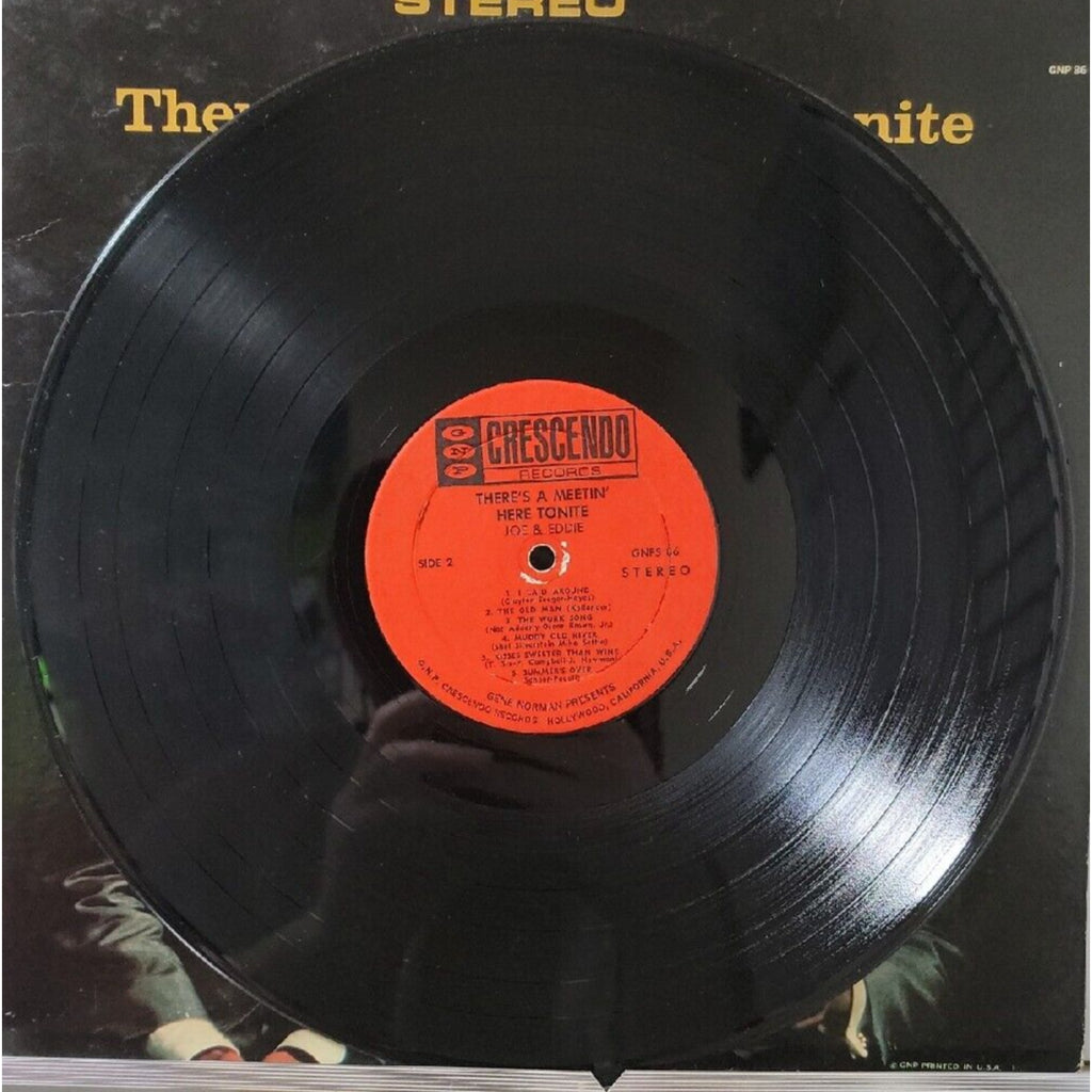 Joe & Eddie In Concert - There's a Meetin' Here Tonite - Cresendo Records GNP 86