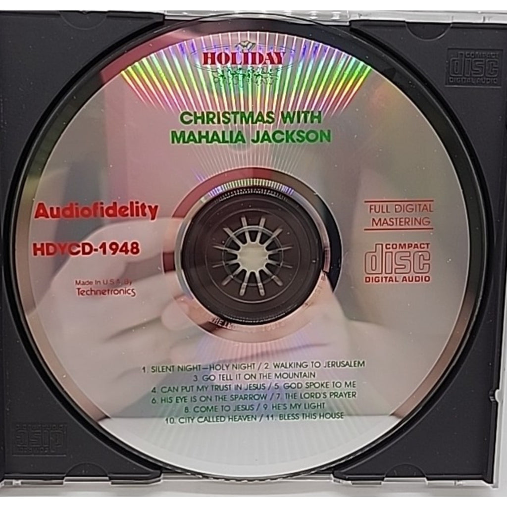 Holiday Christmas With Mahalia Jackson (CD)