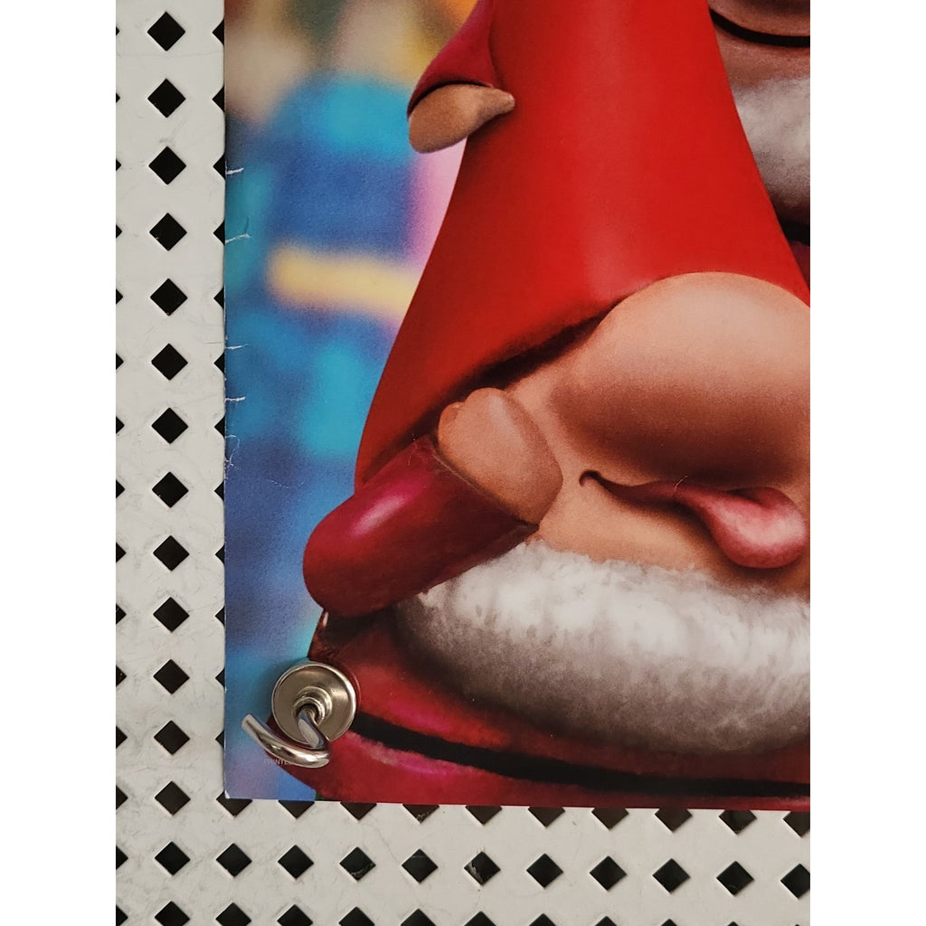 Sherlock Gnomes Movie Poster 2 Sided ORIGINAL Version B 27x40 JOHNNY DEPP