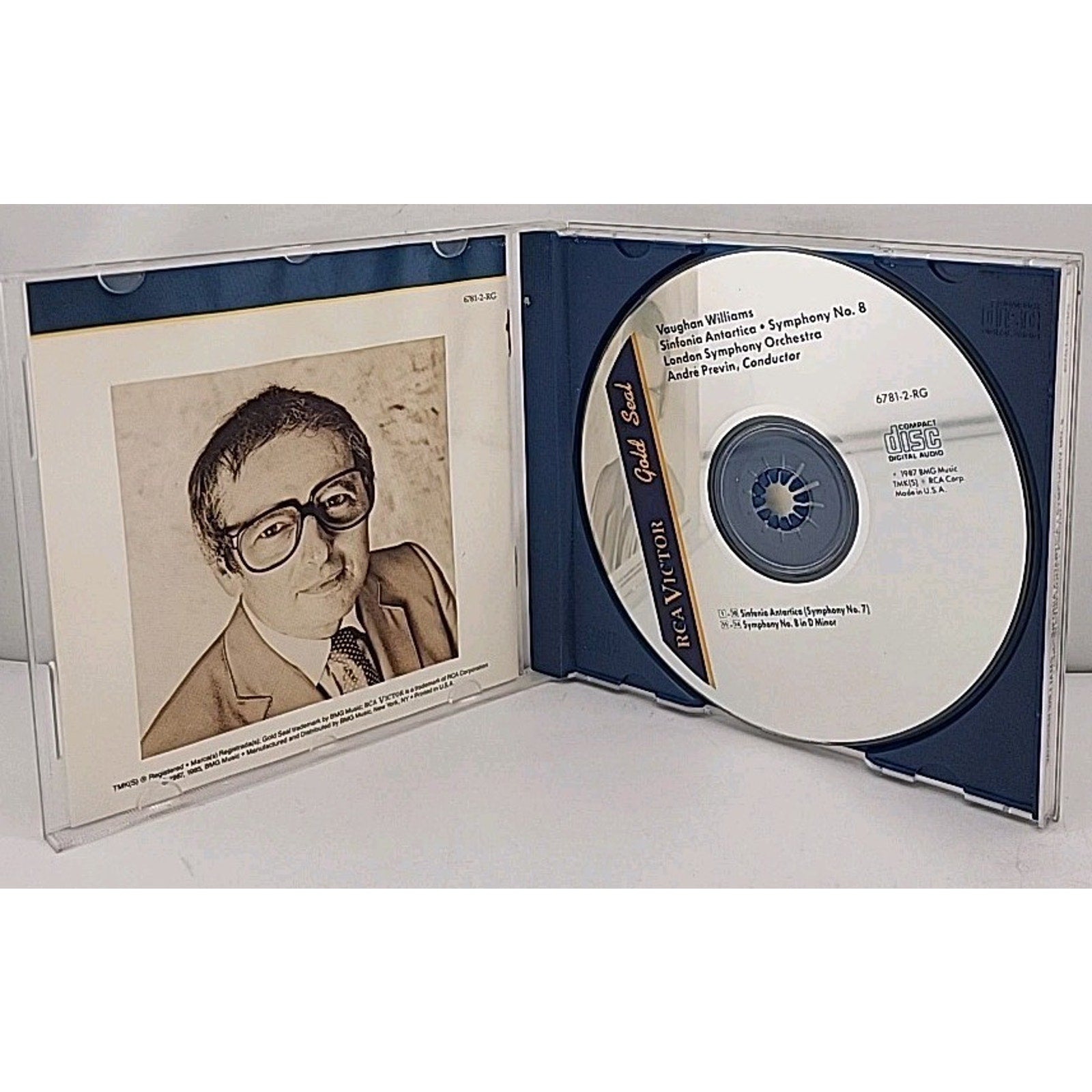 Symphonies by Vaughan Williams / Previn / Lso (CD, 2010)