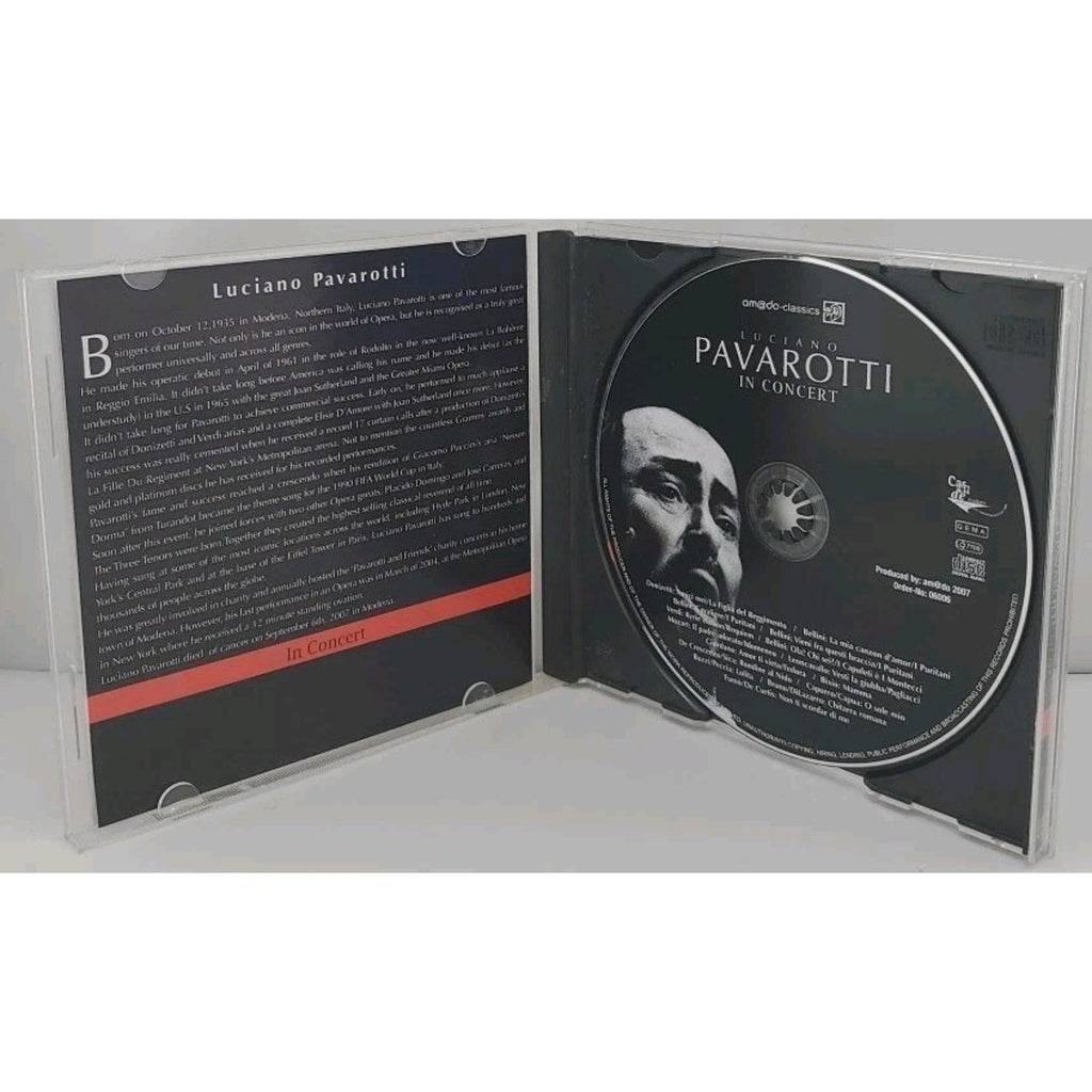 Luciano Pavarotti In Concert (CD)