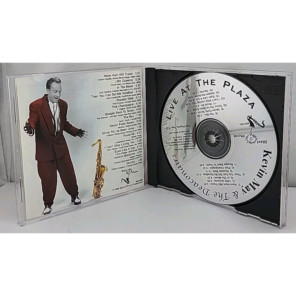 Live At The Plaza By Kevin May & The Deaconairs CD