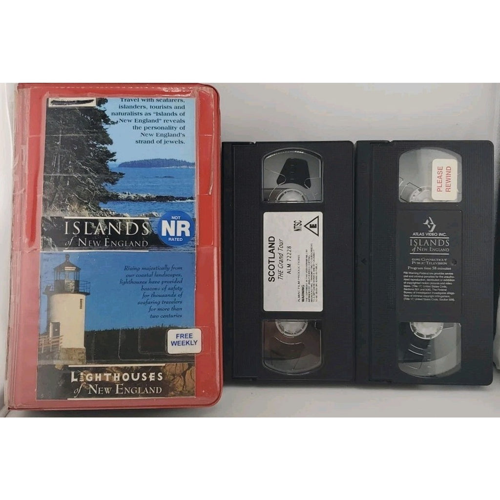 Lighthouses of New England (VHS, 1993)