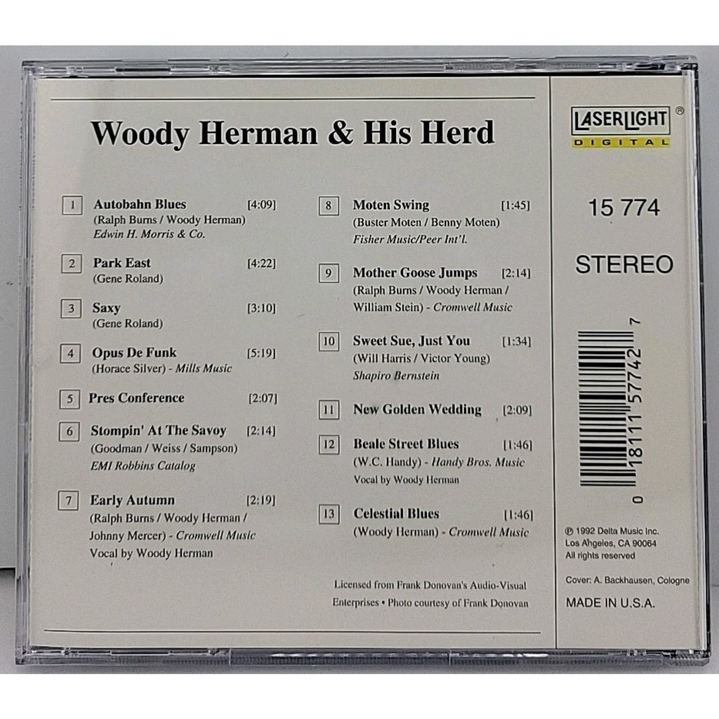 Ready-Get Set-Jump by Woody Herman & His Orchestra (CD, Feb-1992, Laserlight)