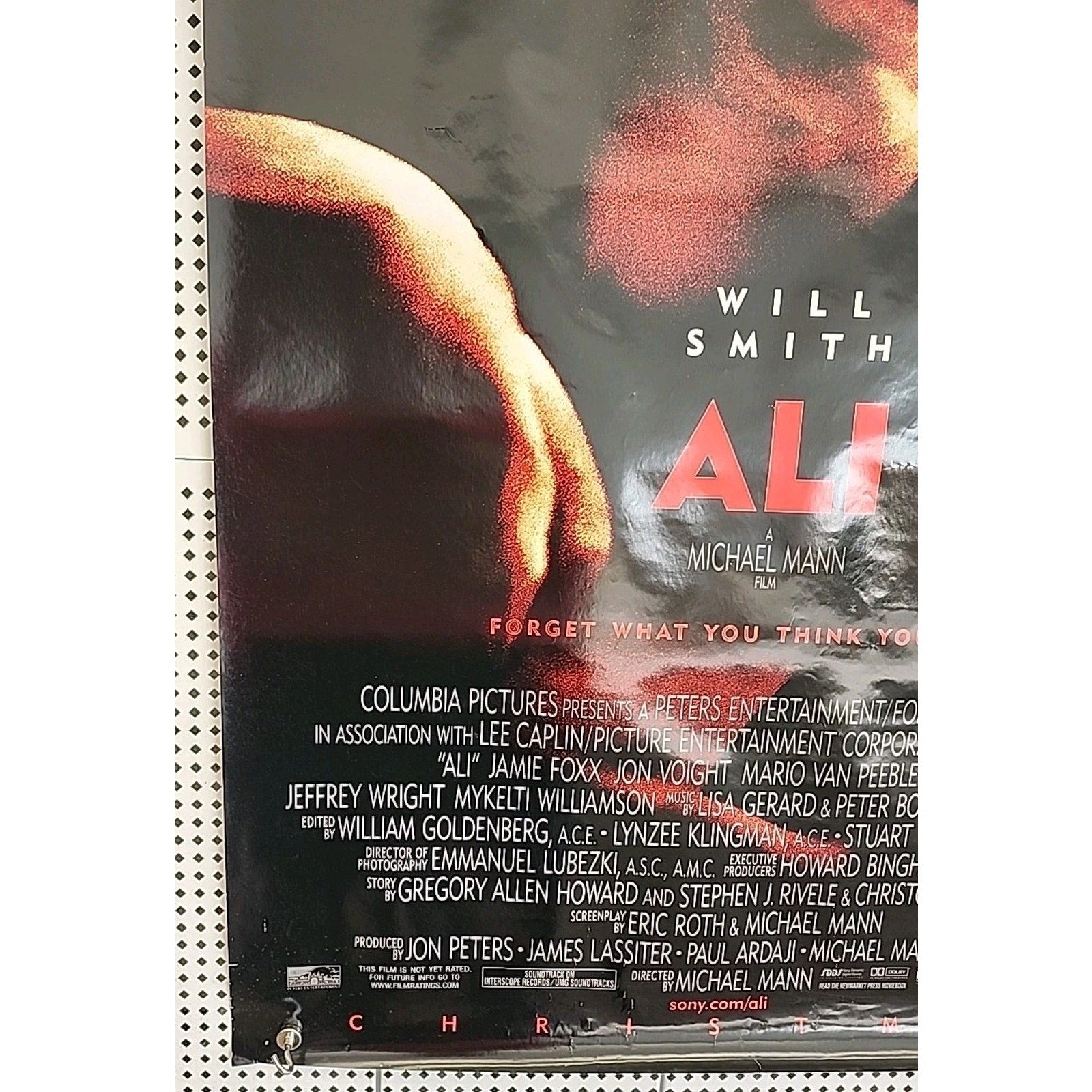 Ali Movie Poster 27x40 D/S