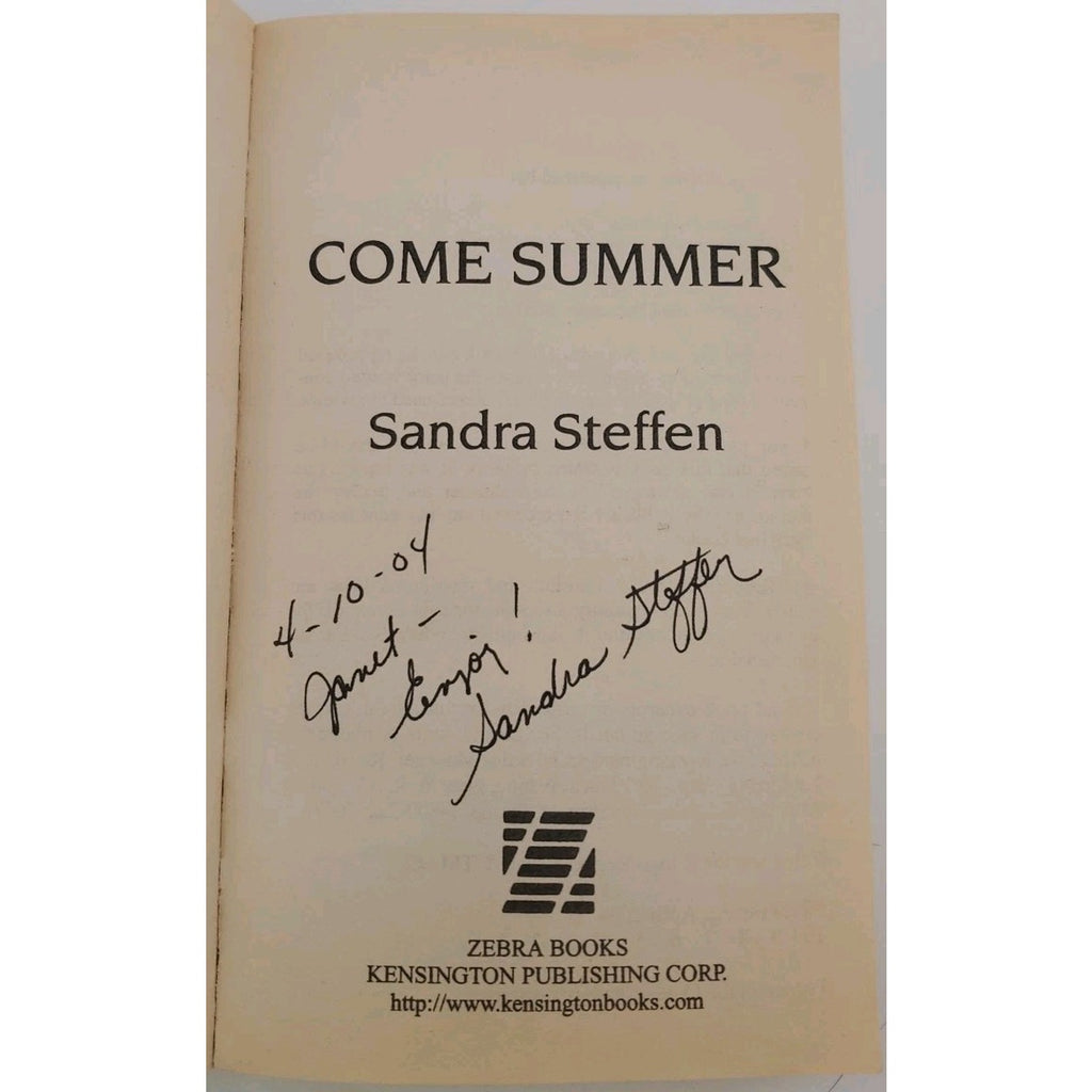 Come Summer by Sandra Steffen (2004, Uk- a Format Paperback)