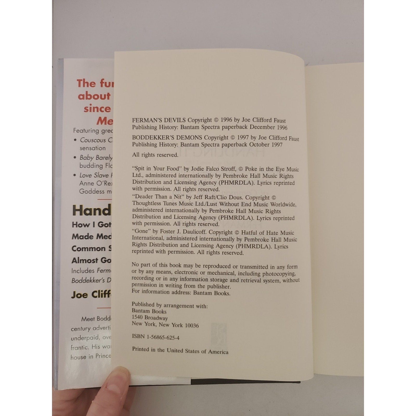 Handling It: By Joe Clifford Faust (Hardcover)