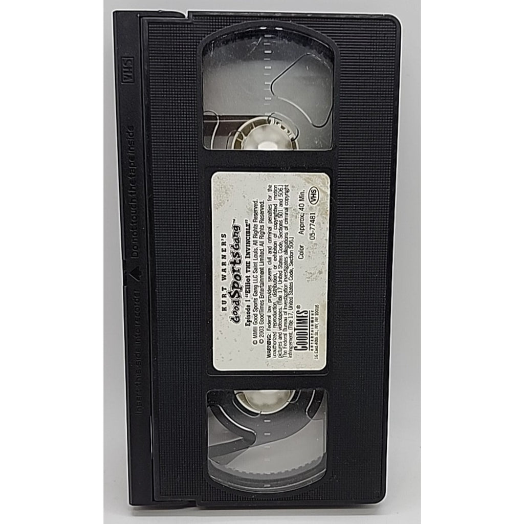 Good Sports Gang - Elliot The Invincible (VHS, 2005)