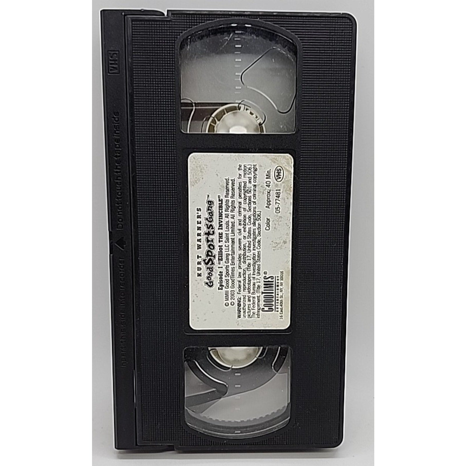 Good Sports Gang - Elliot The Invincible (VHS, 2005)