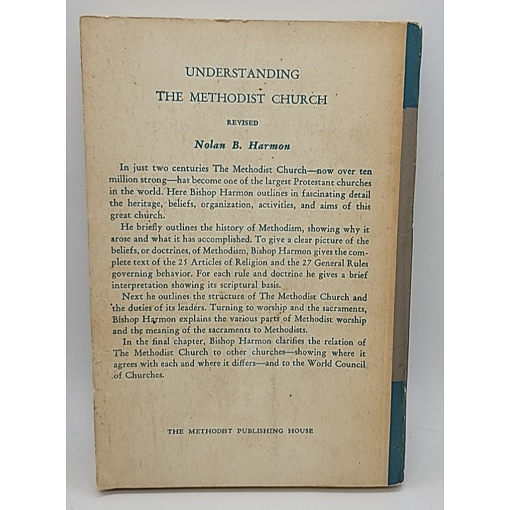 Understanding The Methodist Church Book