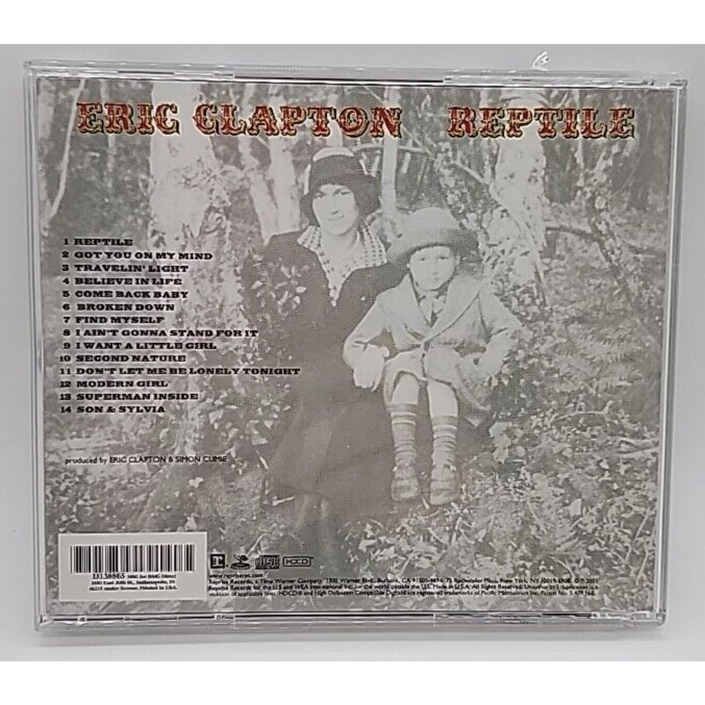 Reptile by Eric Clapton (CD, 2001)