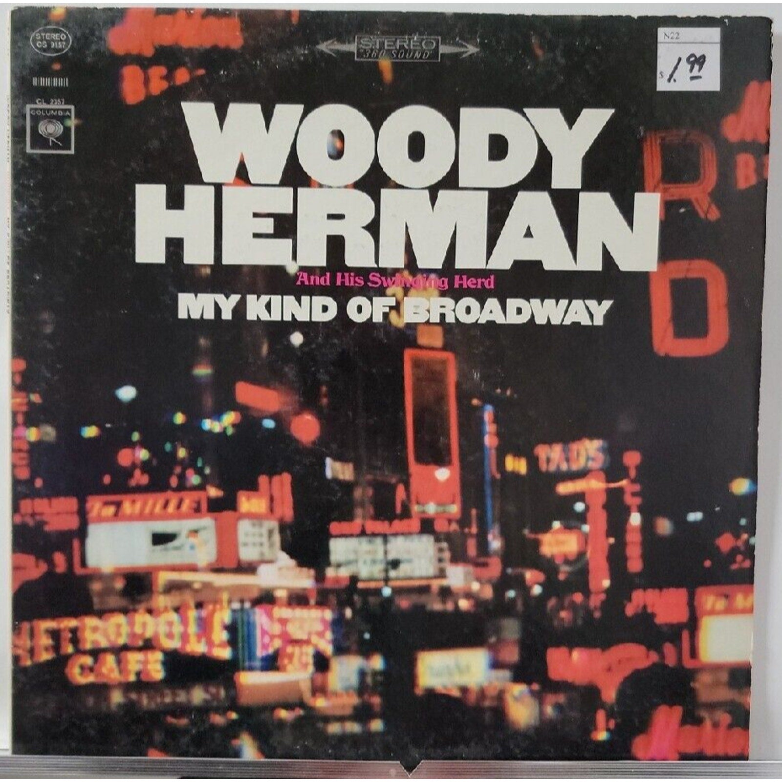 Woody Herman And His Swinging Herd - My Kind Of Broadway - A2023-011 (Record)