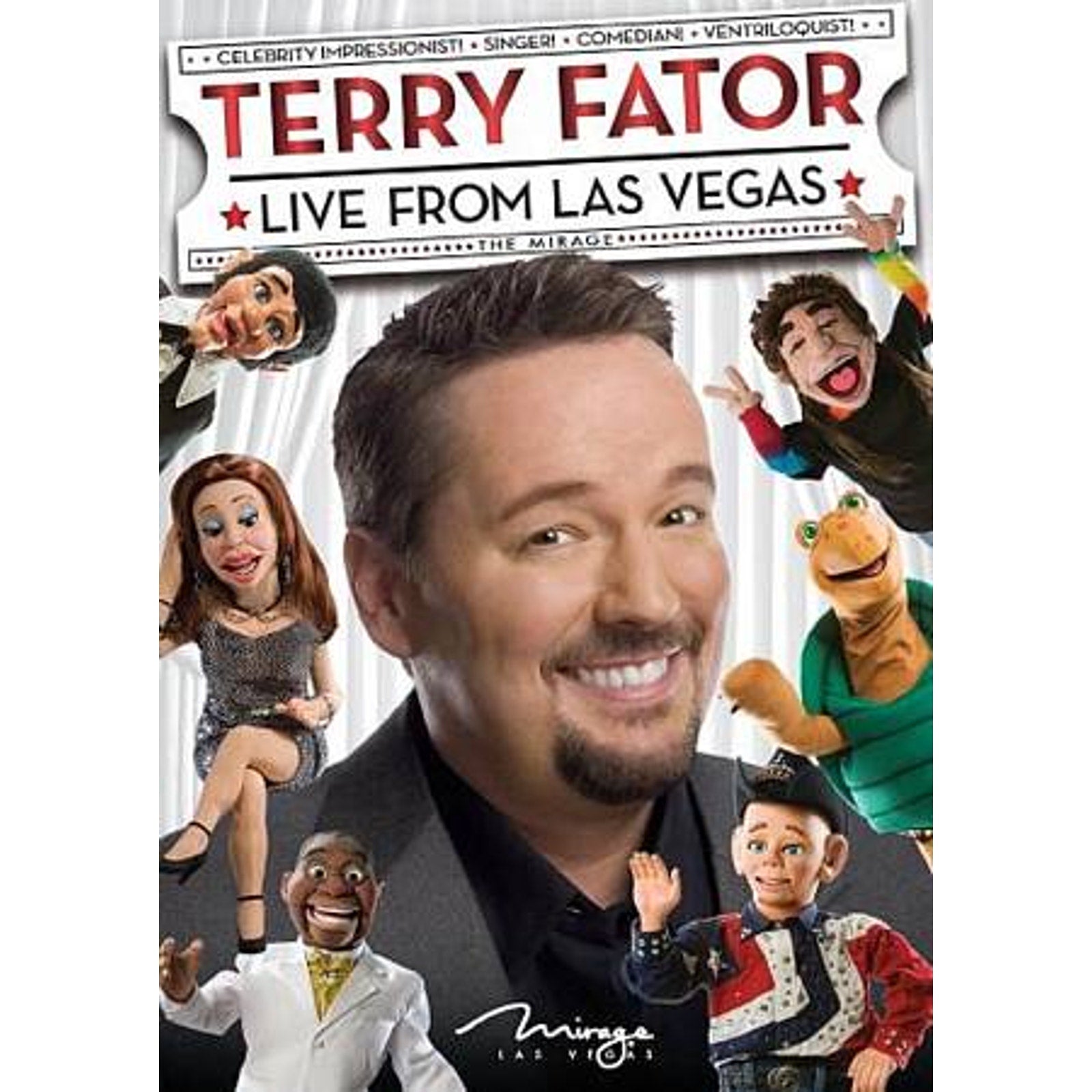 Terry Fator - Live from Las Vegas (DVD, 2009)