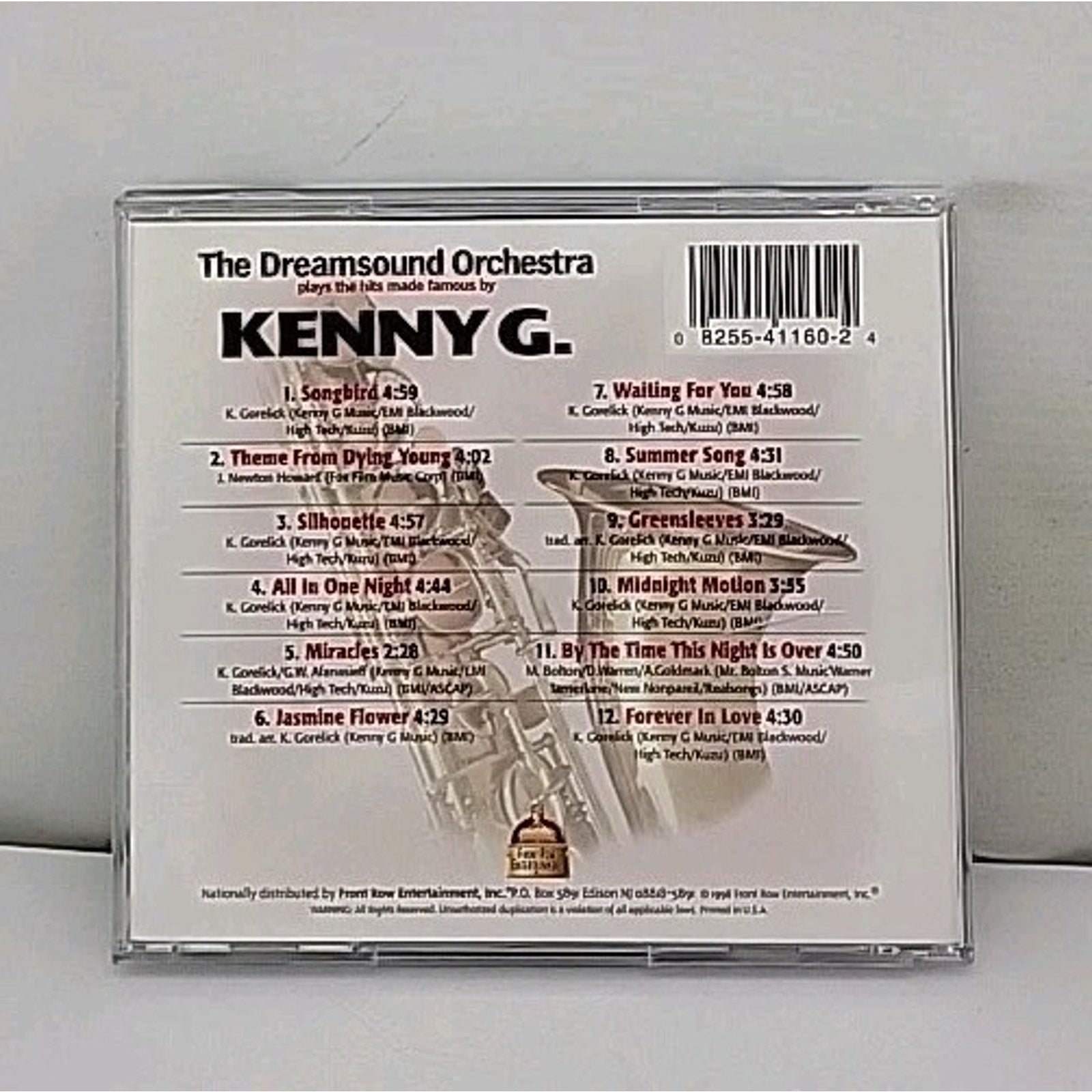 Dreamsound Orchestra: Plays The Hits Of Kenny G - Audio CD