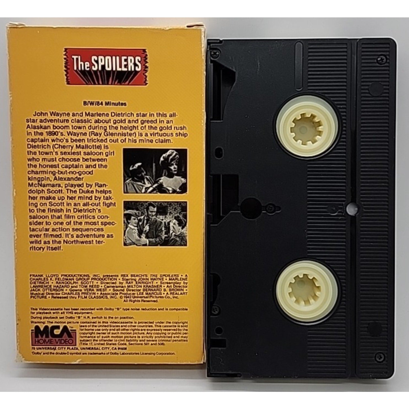 The Spoilers (VHS)
