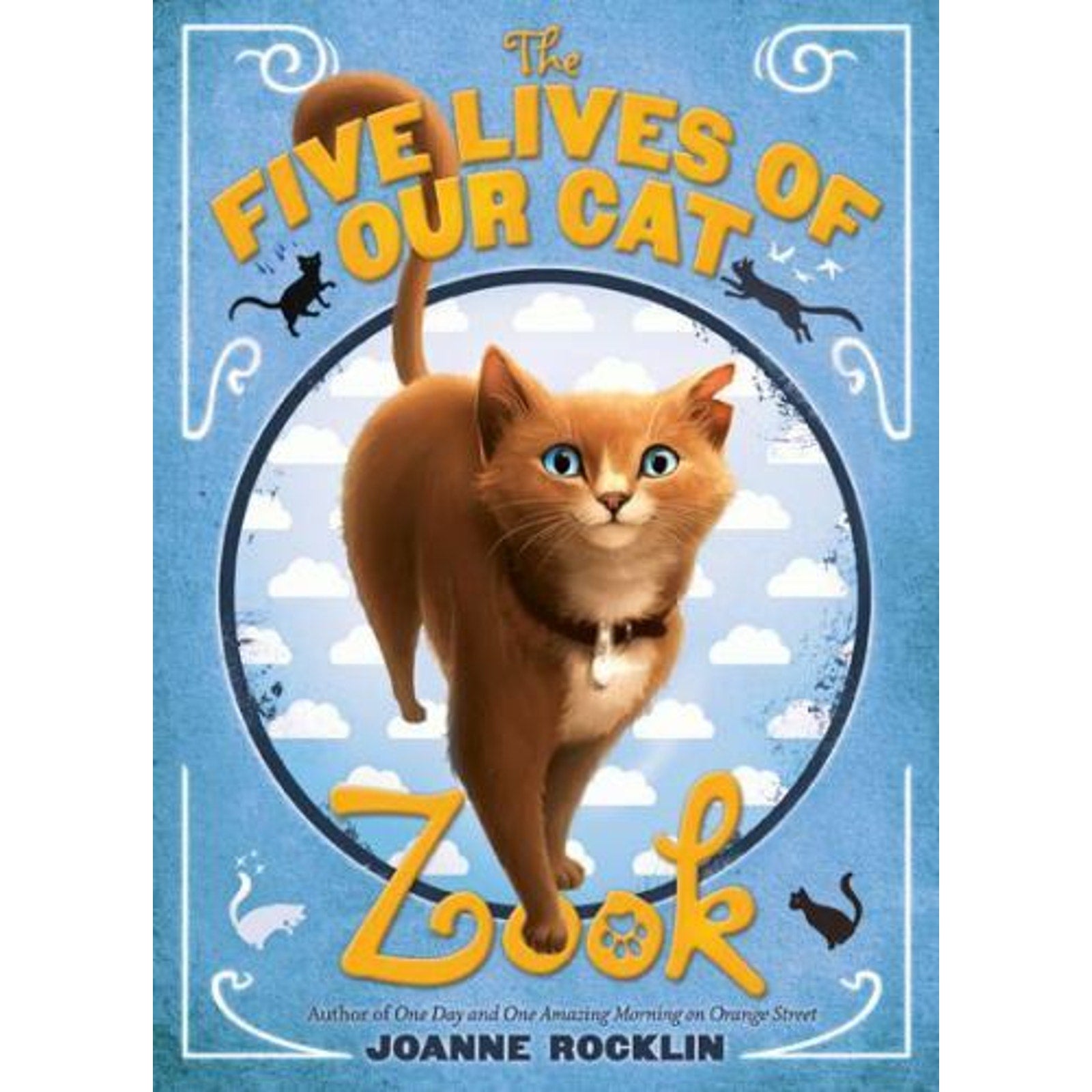 The Five Lives of Our Cat Zook by Joanne Rocklin (2013, Trade Paperback)