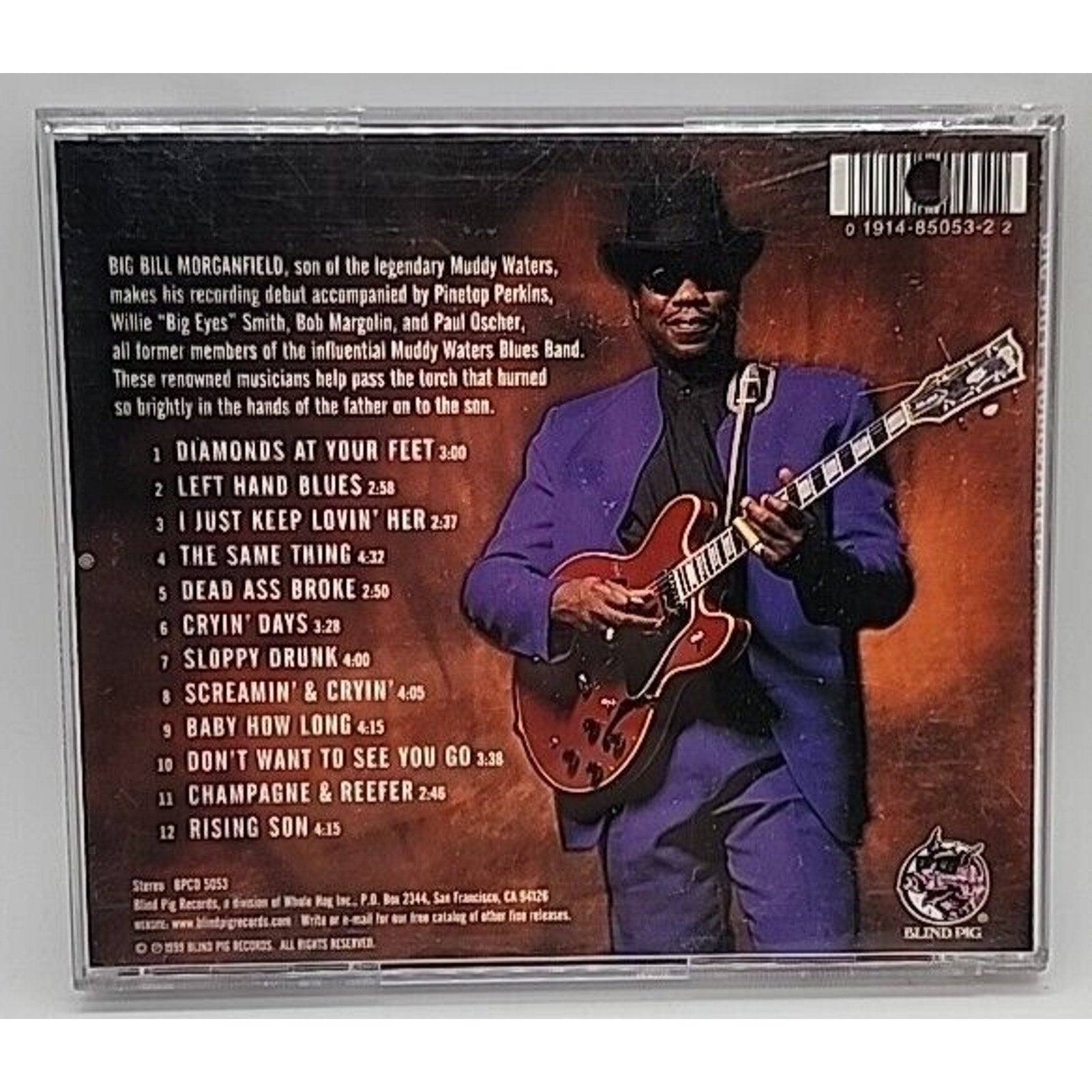 Rising Son by Morganfield, Bill (CD, 1999)