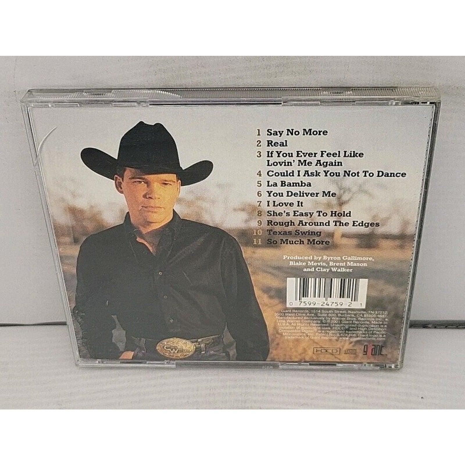 Say No more by Walker, Clay (CD, 2001)