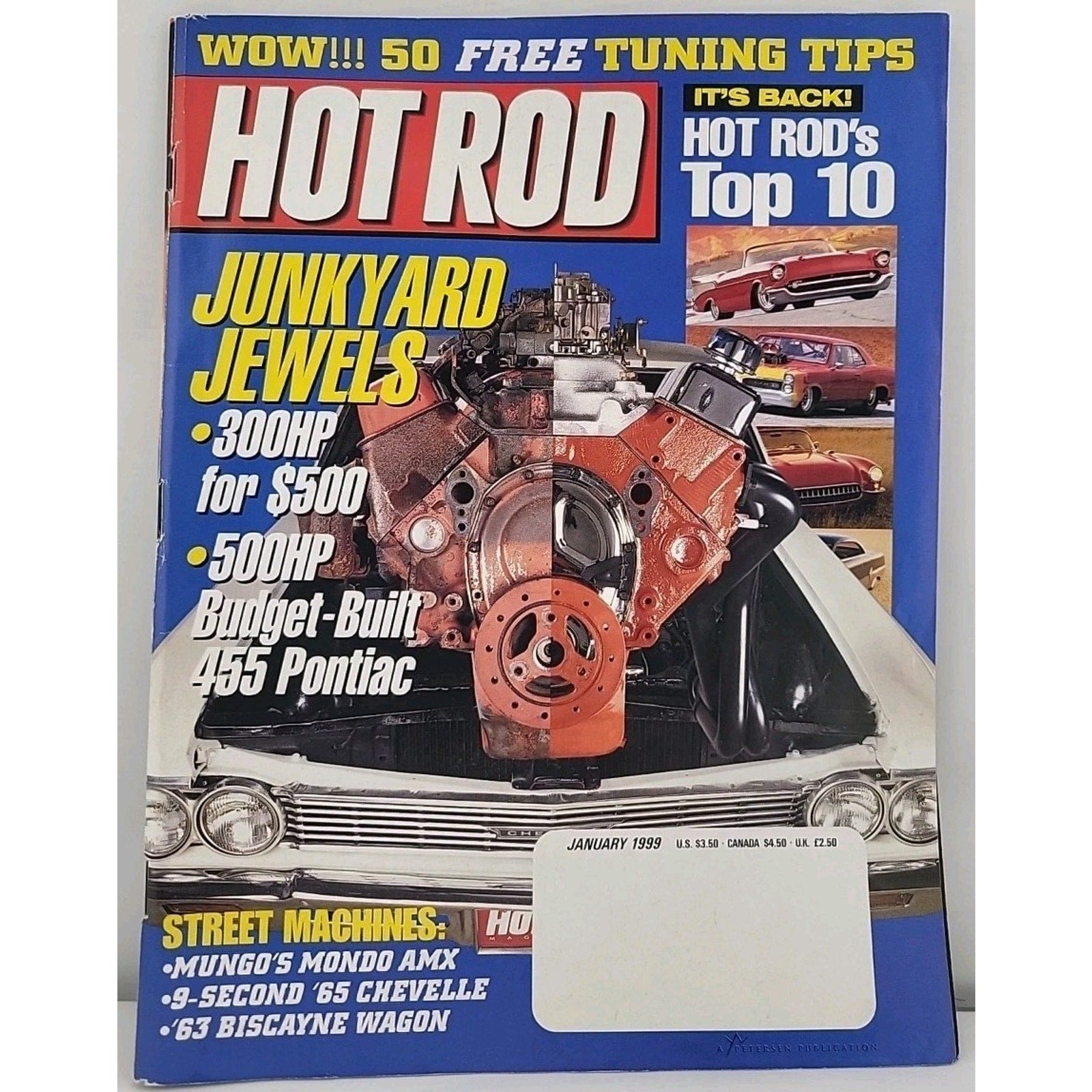 Hot Rod Magazine January 1999