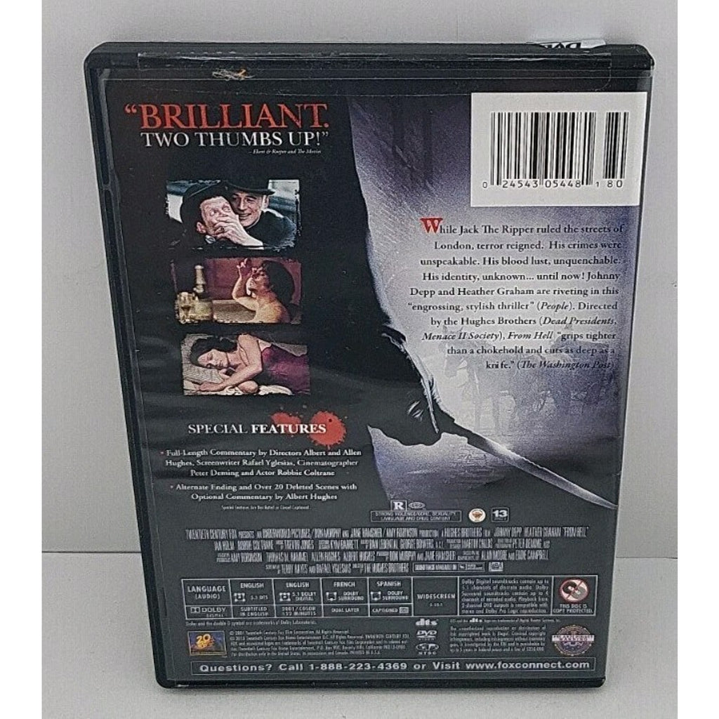 From Hell DVD