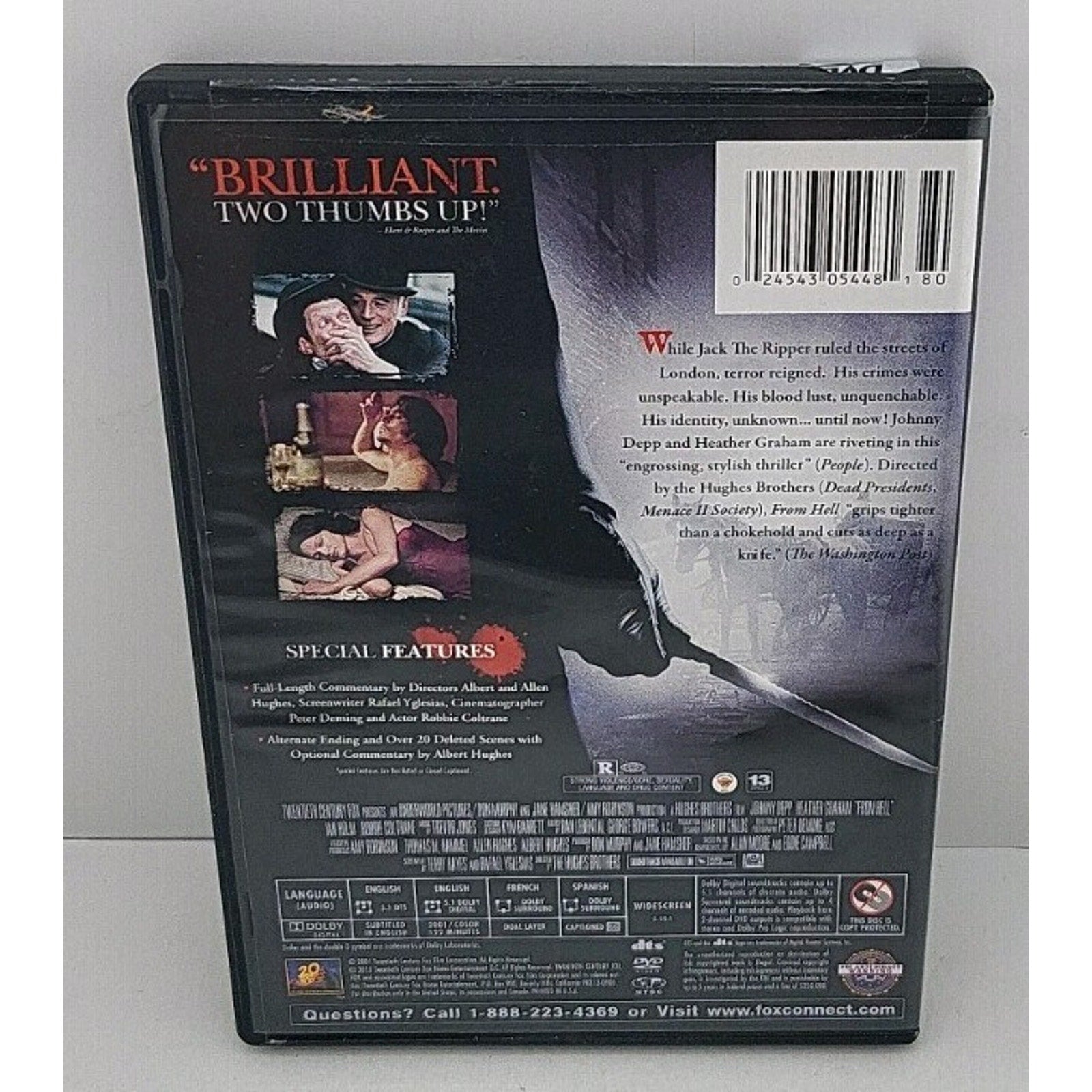 From Hell DVD