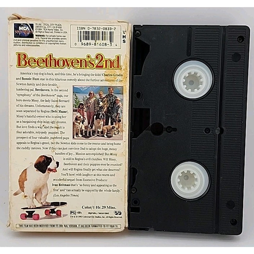 Beethovens 2nd (VHS, 1994)