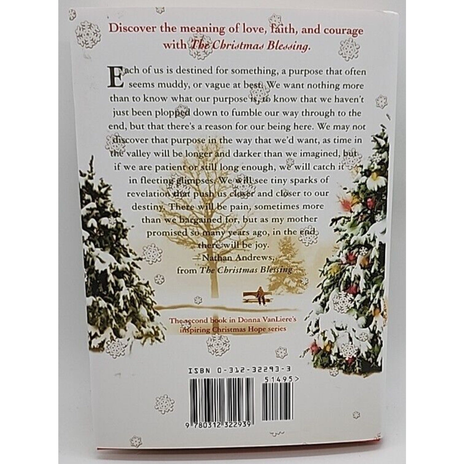 Christmas Blessing by Donna VanLiere (2003, Hardcover)