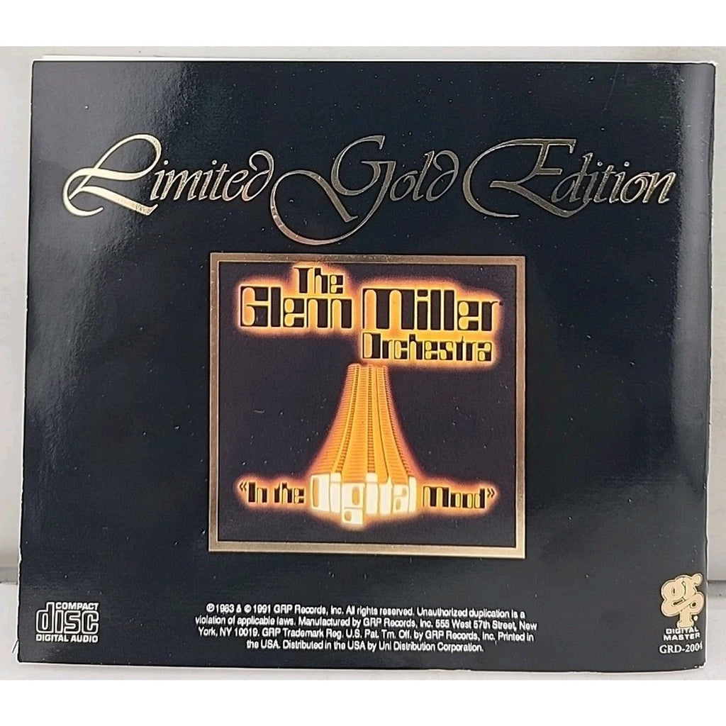 In a Digital Mood (Gold Packaging) by Glenn Miller (CD, 1991) Limited Gold Editi