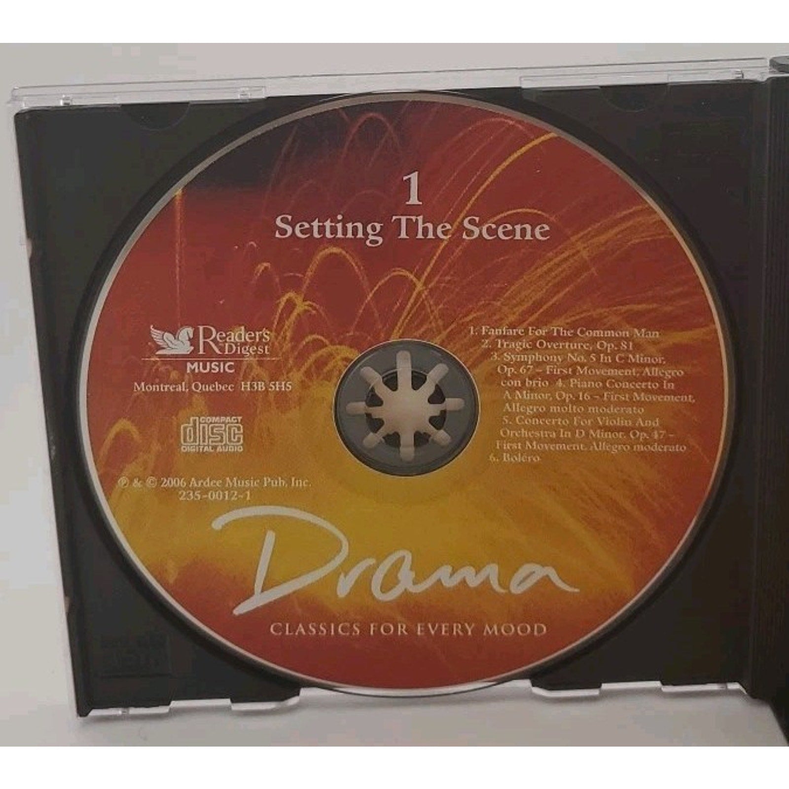 Drama Classics For Every Mood (CD)