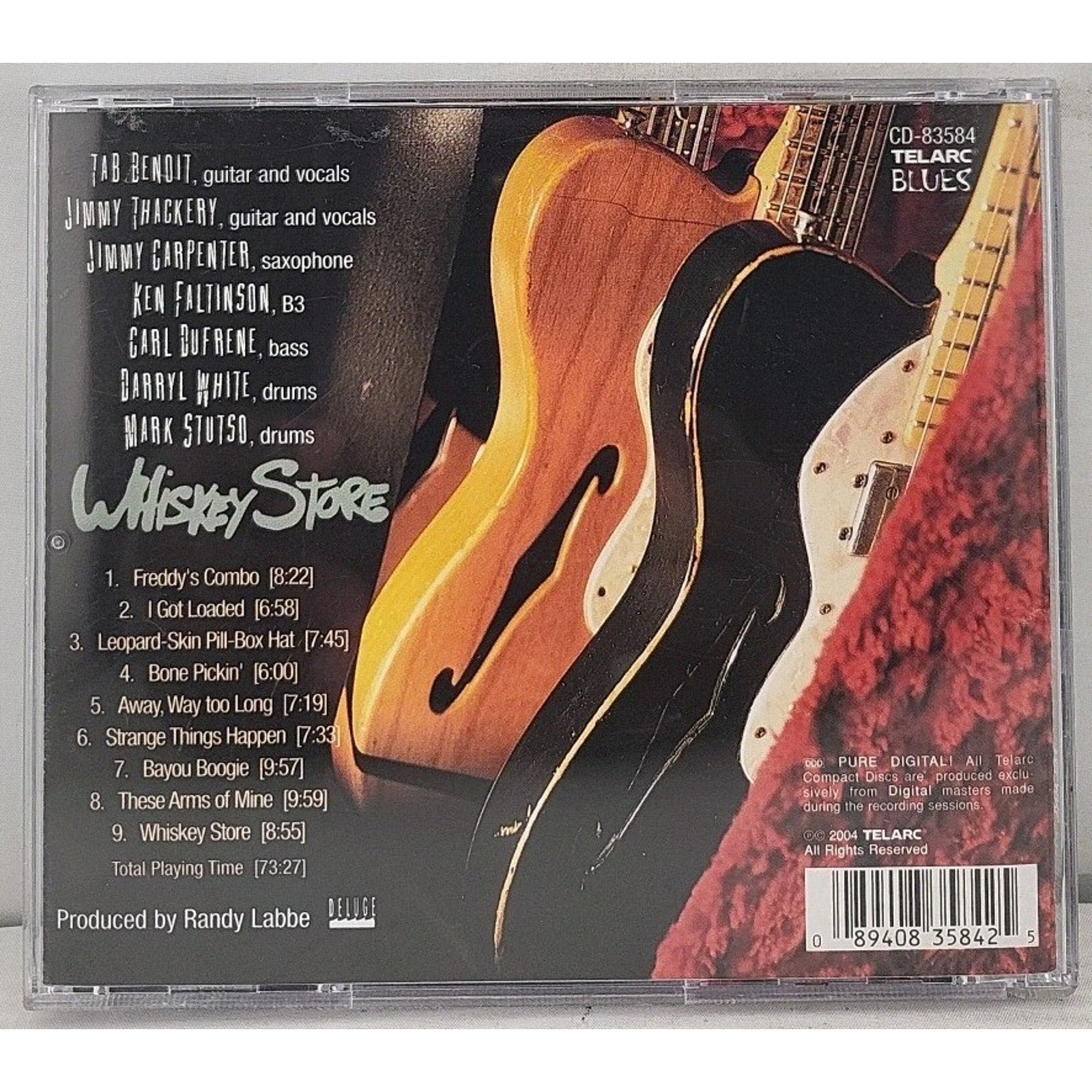 Whiskey Store Live by Benoit, Tab / Thackery, Jimmy (CD, 2004)