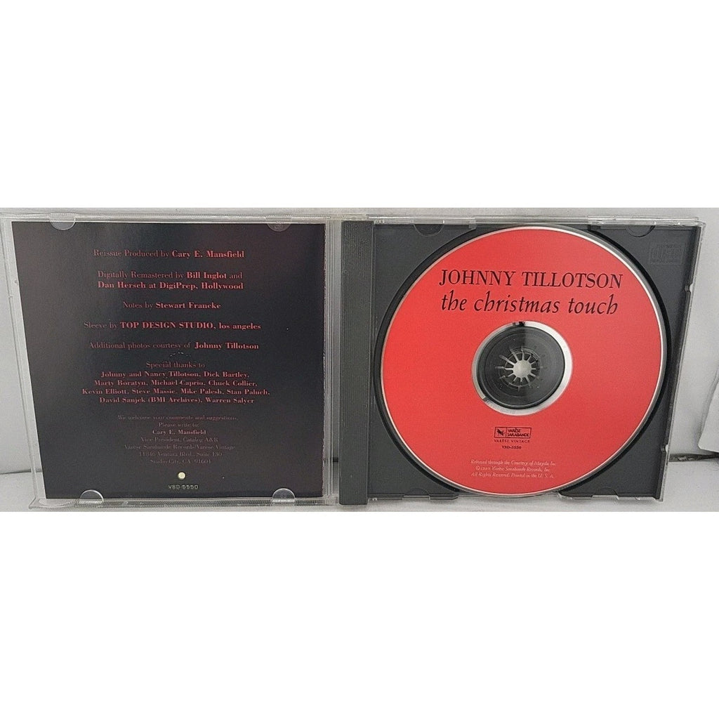 The Christmas Touch by Johnny Tillotson (CD, Aug-1998, MCA) *Signed*