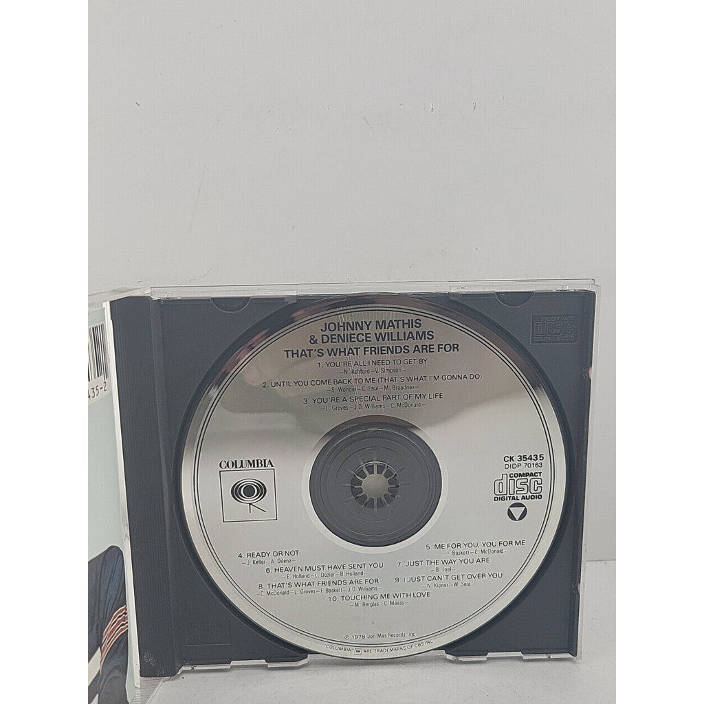 That's What Friends Are For by Deniece Williams/Johnny Mathis (CD, Sony Music...