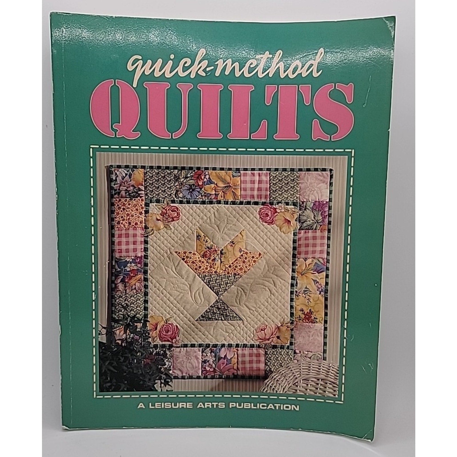 Leisure Arts Quick-Method Quilts Book Quilting Sewing Diagrams Patterns Designs