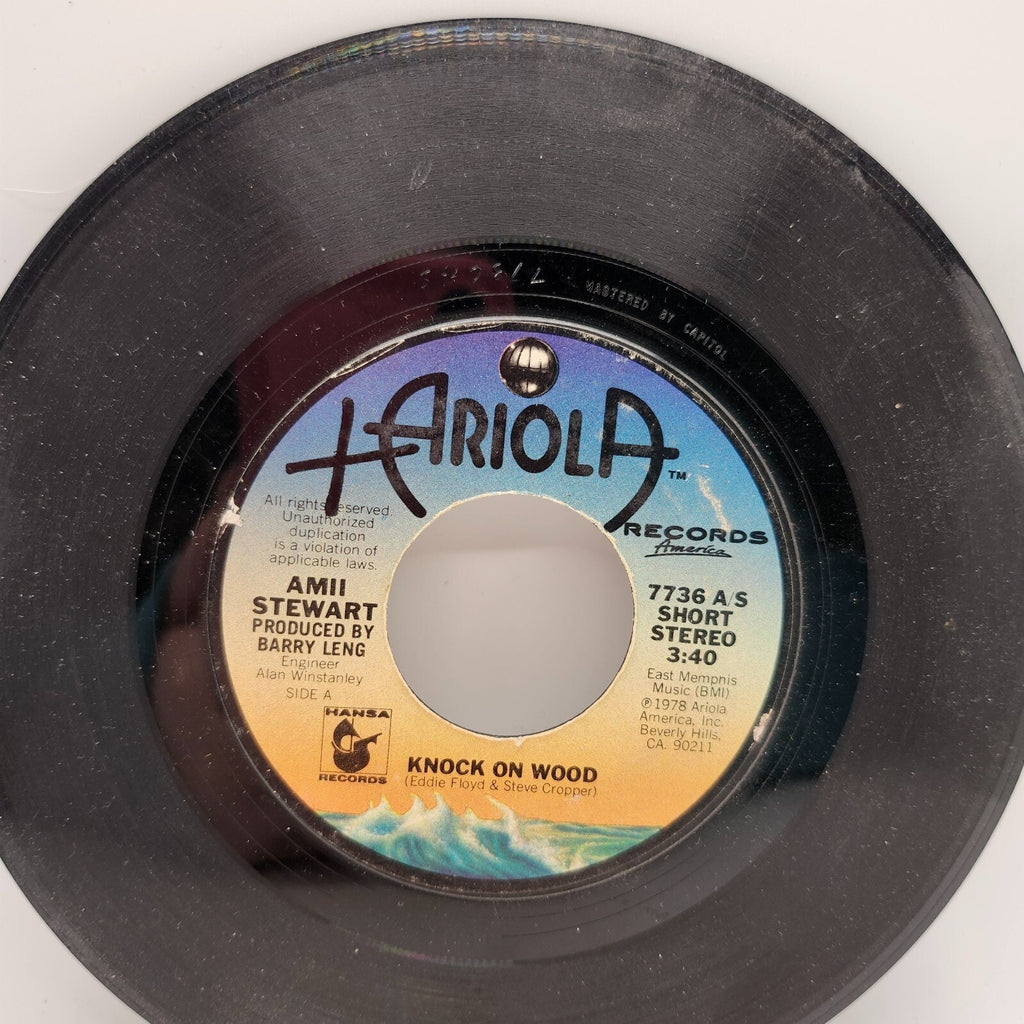 When You Are Beautiful by Barry Leng / Knock on Wood by Eddie Floyd (Record)7736