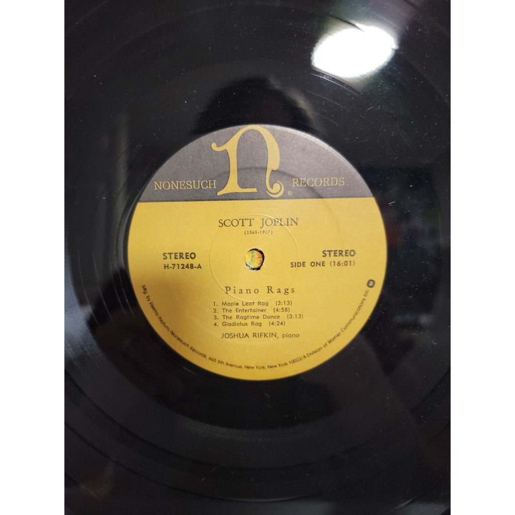 Scott Joplin - Joshua Rifkin – Piano Rags, Volume II (Vinyl)