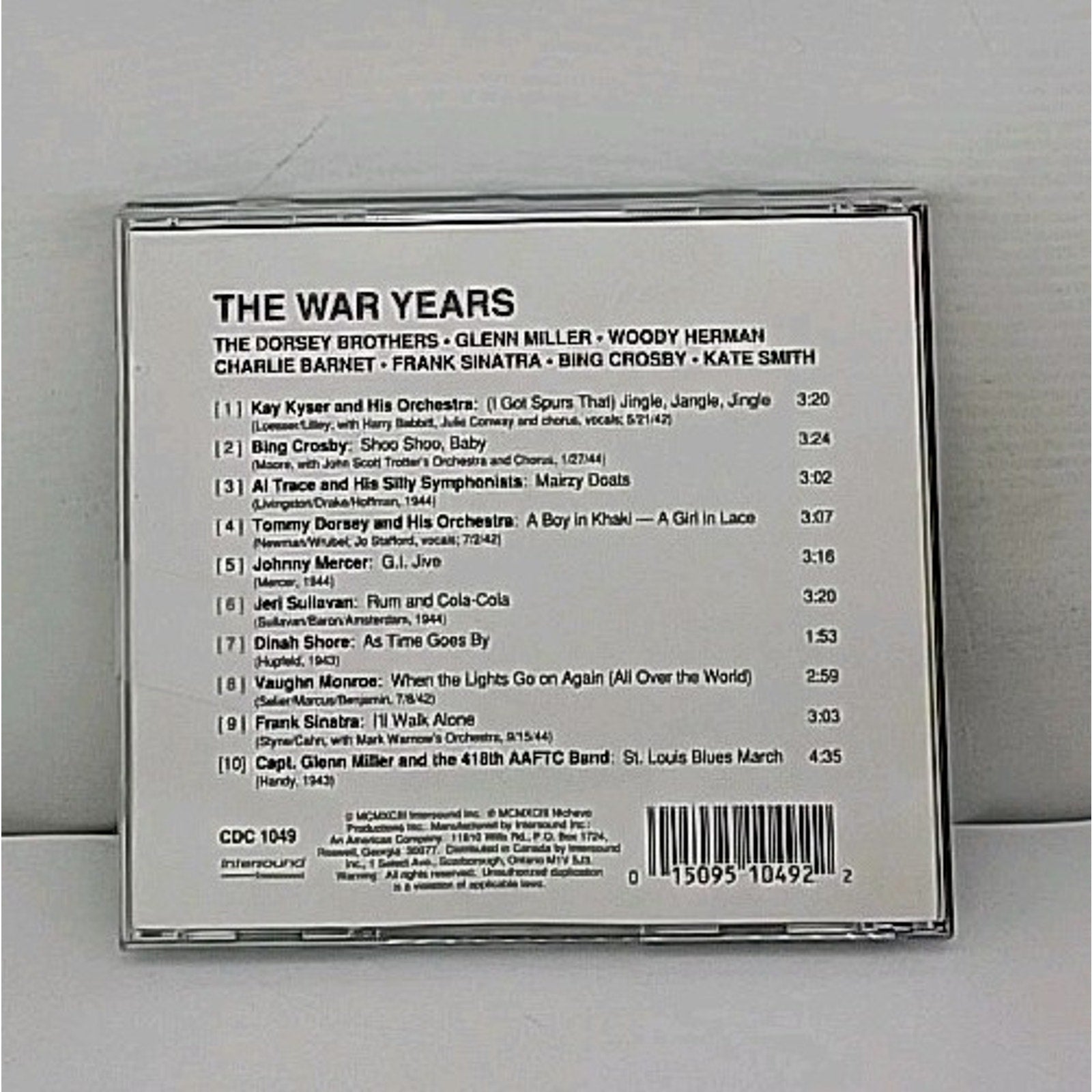 War Years by Various (CD, 1994)
