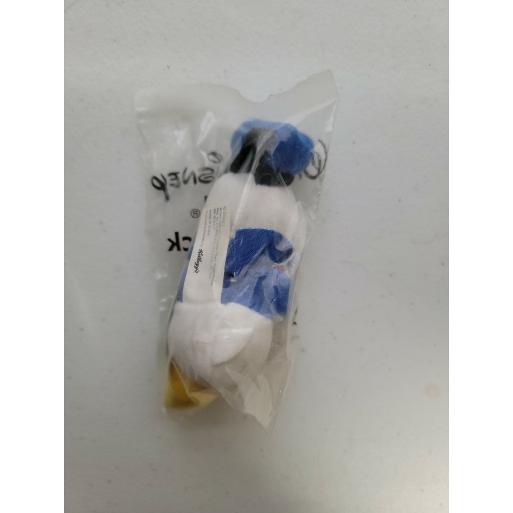 Disney Donald Duck Mini Bean Plush - NEW Kelloggs 5"