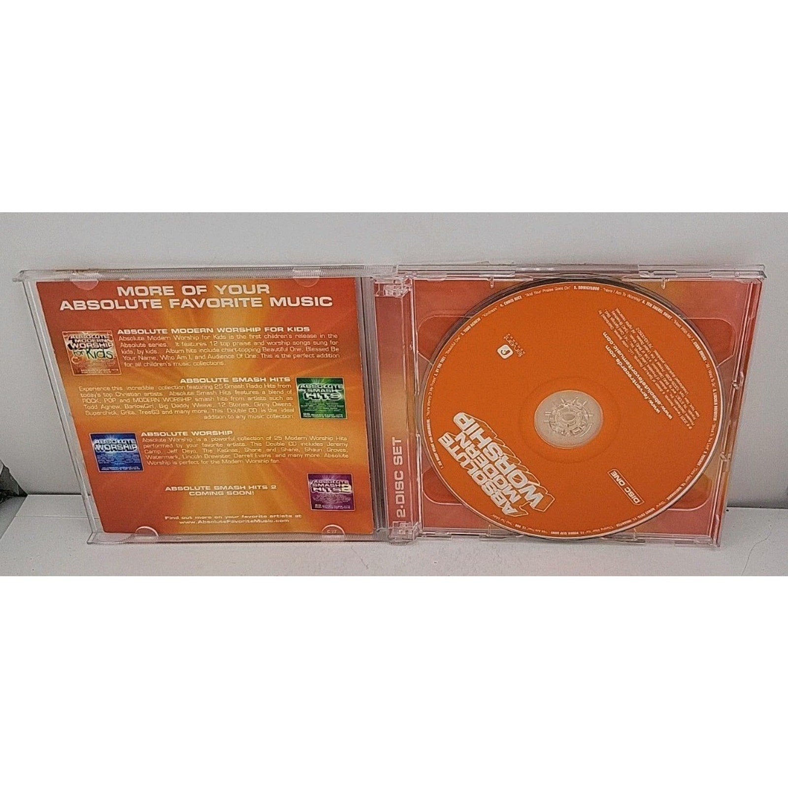 Absolute Modern Worship [2005] by Various Artists (CD, Jun-2005, 2 Discs,...