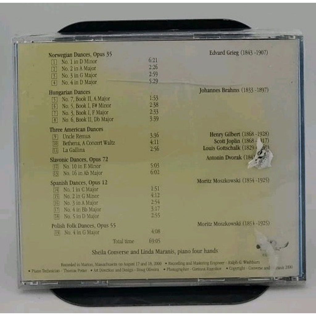 Converse & Maranis - Romantic Dances CD *Brand New*