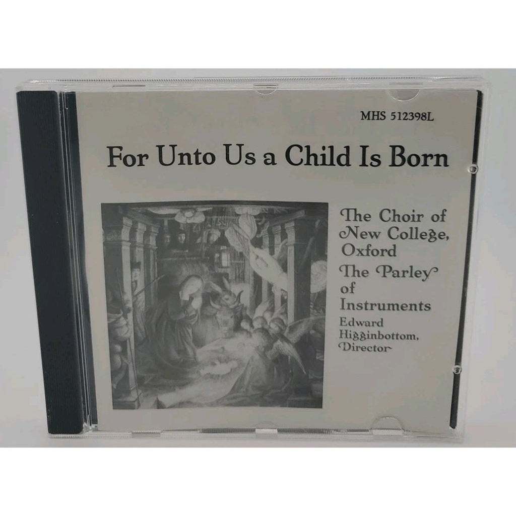 For Unto Us A Child Is Born New College Oxford Choir (CD)