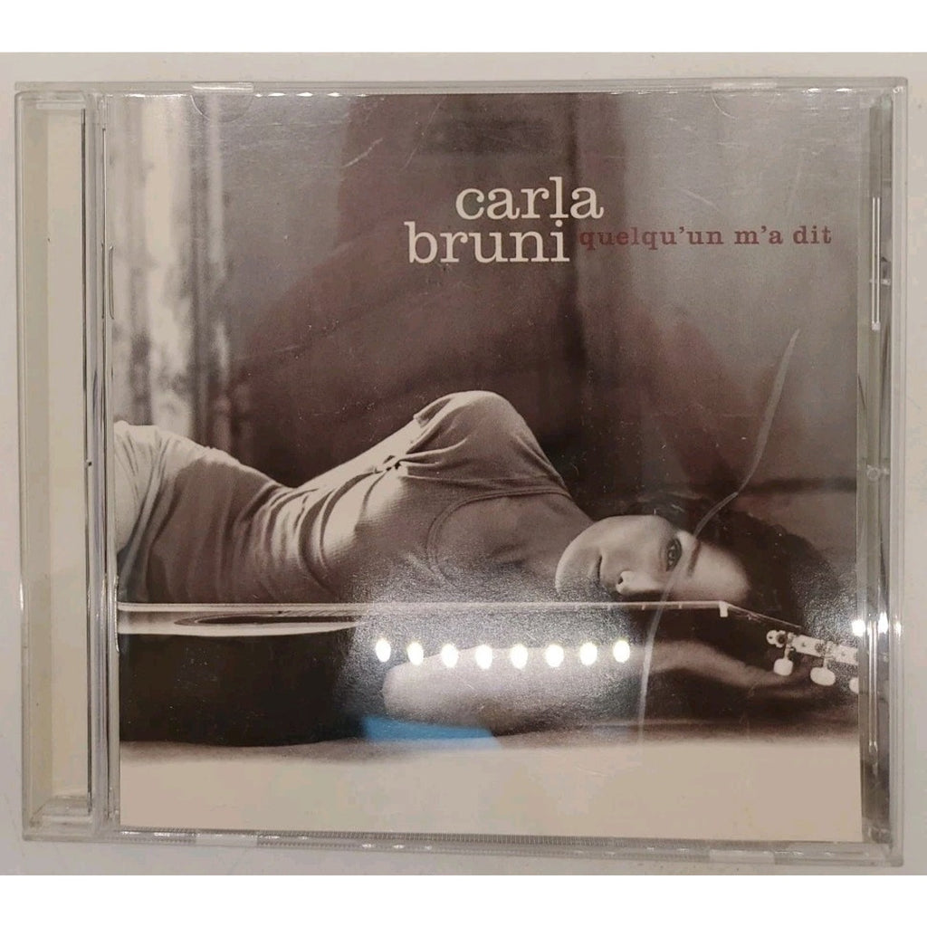 Quelqu'un M'a Dit by Carla Bruni (CD, 2004, Naïve/V2)