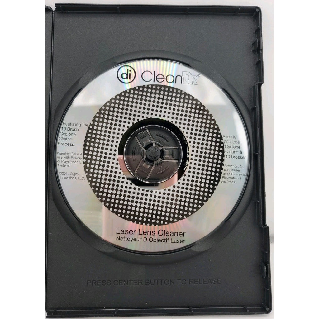 Digital Innovations 6012000 CleanDr CD Laser Lens Cleaner Voice Instructions