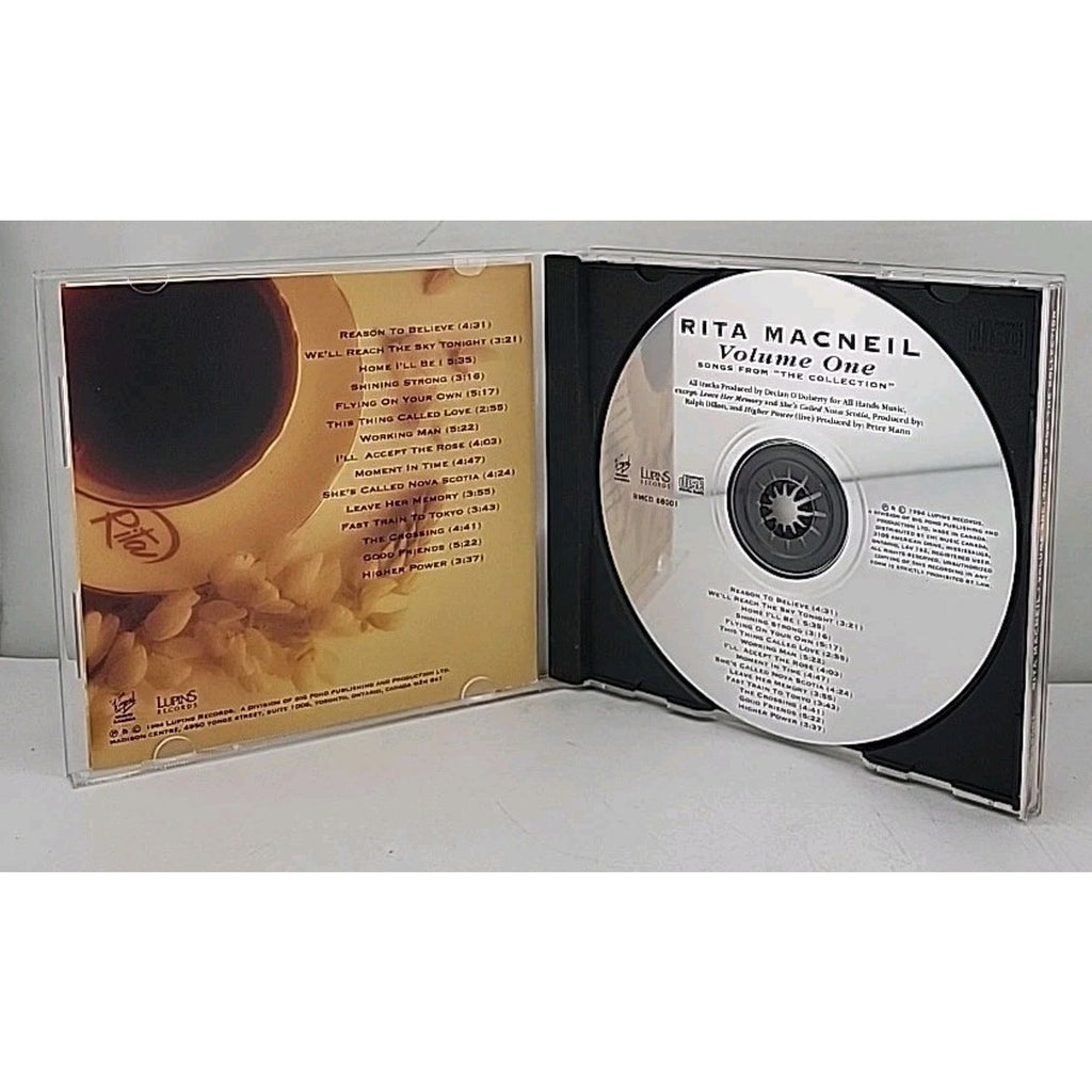 Rita MacNeil Volume One Songs From The Collection Music CD Album