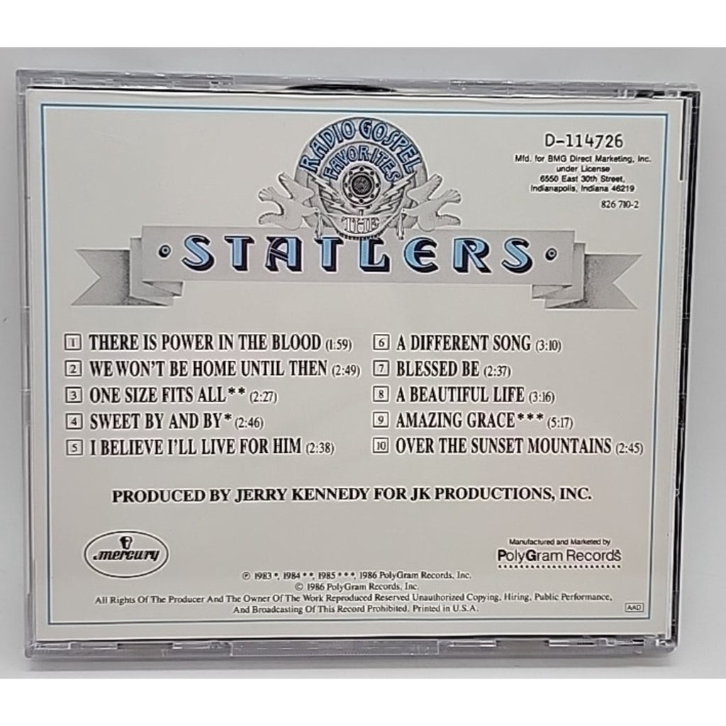 Radio Gospel Favorites by The Statler Brothers (CD, Oct-1990, Polygram)