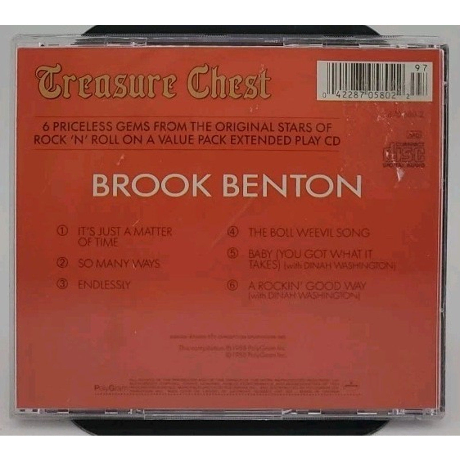 Treasure Chest Brook Benton (CD)