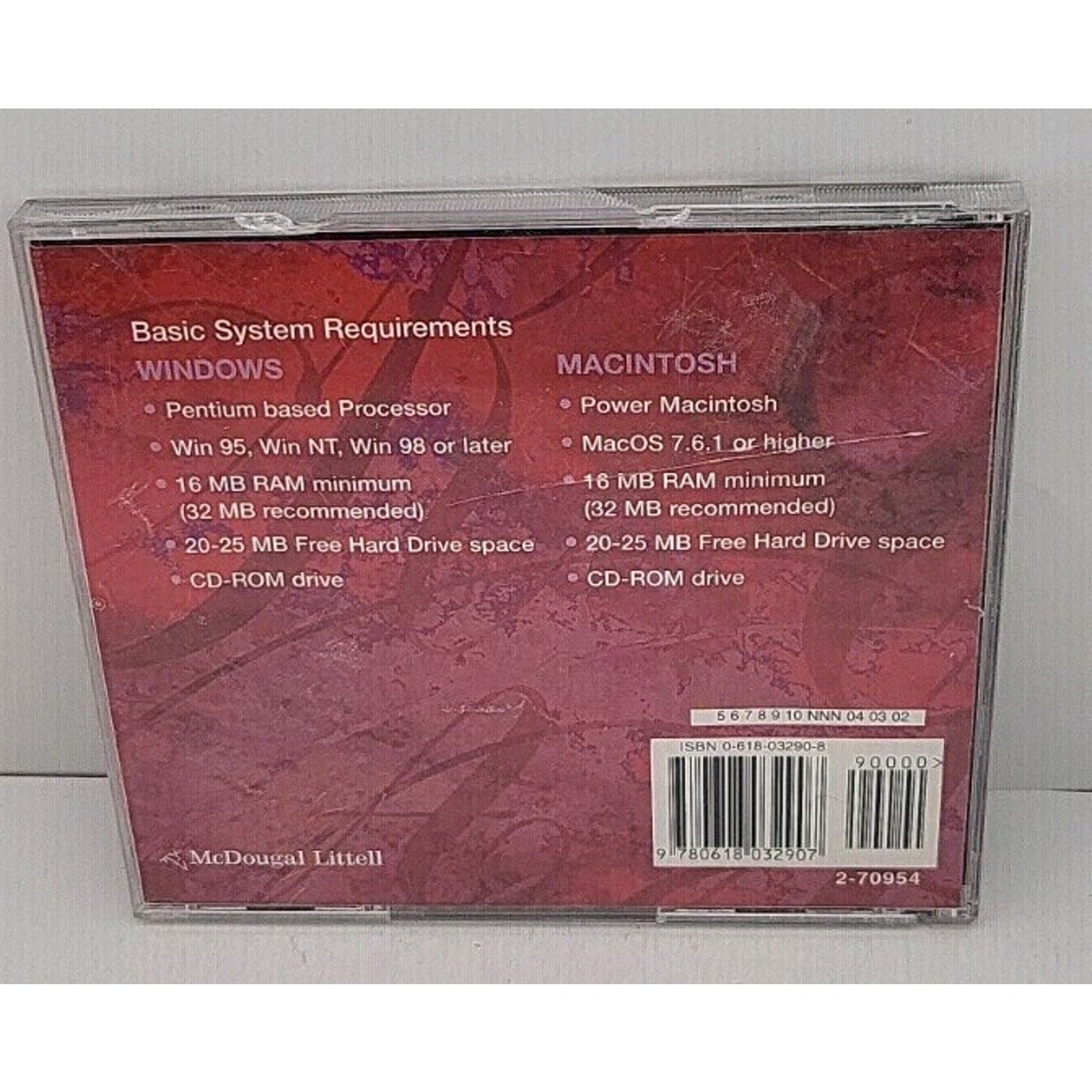 Language of Literature : Test Generator Grade 7 by McDougal Litte (2001, CD-ROM)