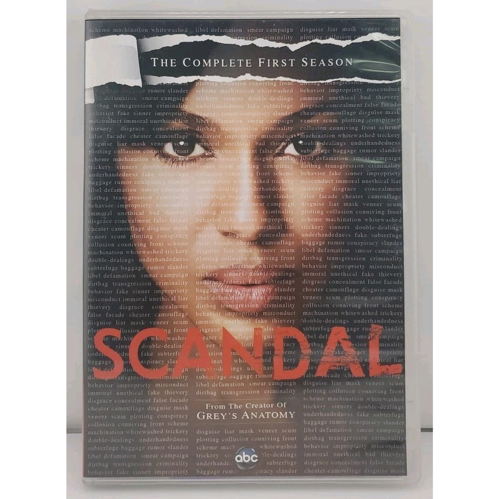 Scandal: the Complete First Season (DVD)