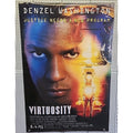 Virtuosity 1995 One Sheet Movie Poster 27x40 DS Denzel Washington Russell Crowe
