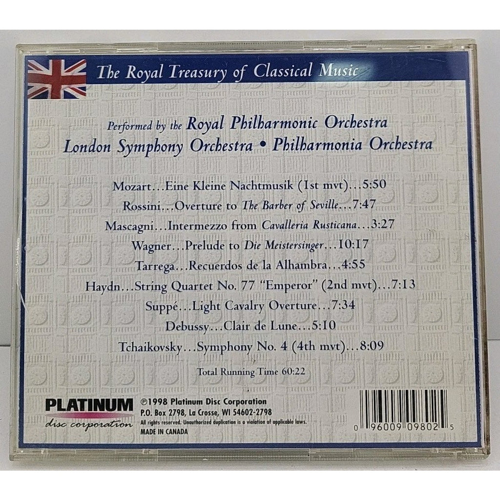 Vol. 8 Royal Treasury of Classical Music by Various (CD, 2000)
