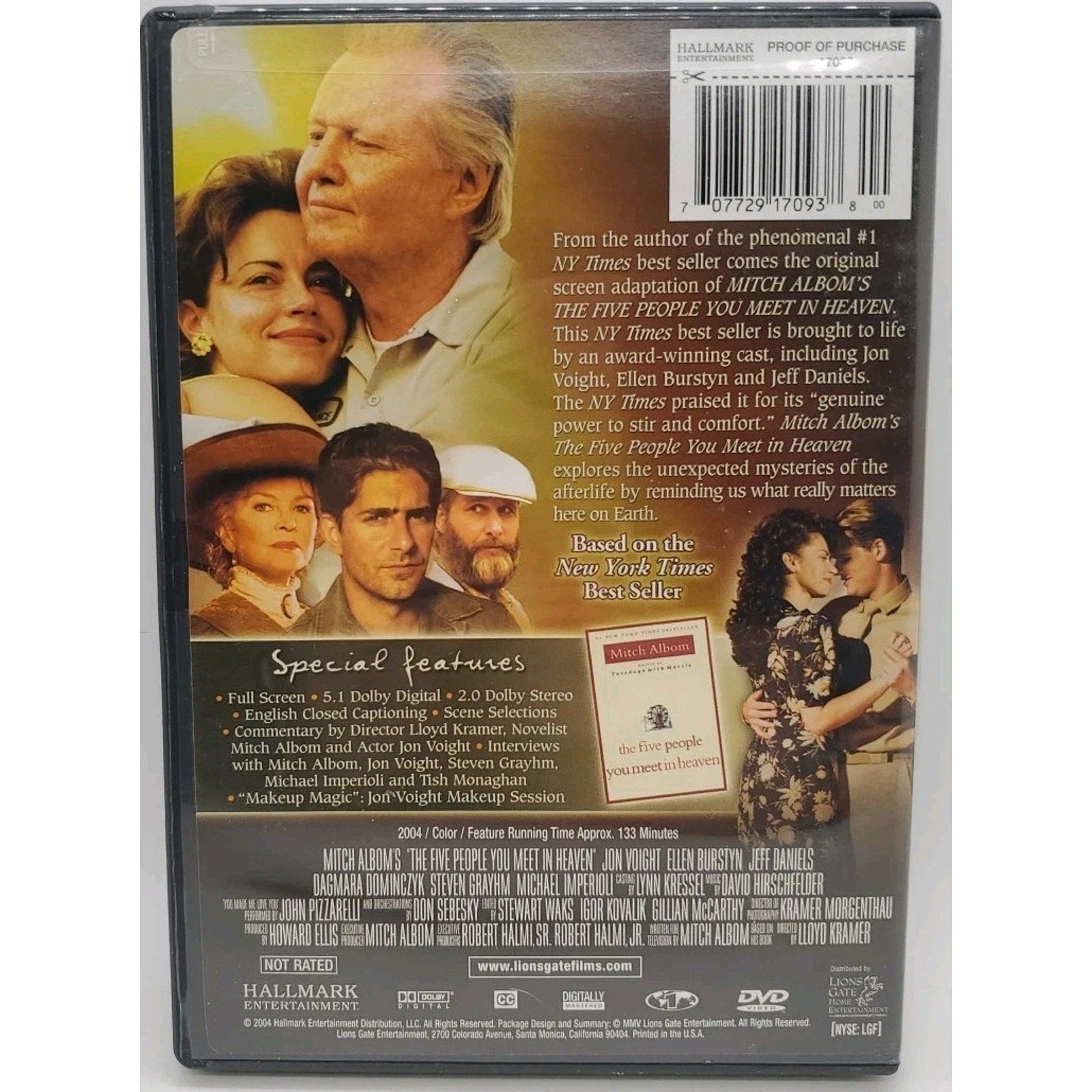 The Five People You Meet in Heaven (DVD, 2004)